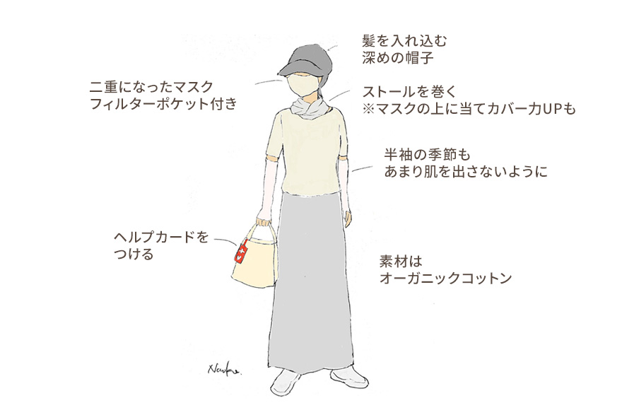 完全防備のスタイル